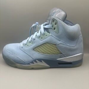 Jordan 5 Retro “Bluebird” Sz 10w/8.5 men.